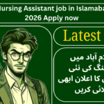 Nursing Assistant job in Islamabad